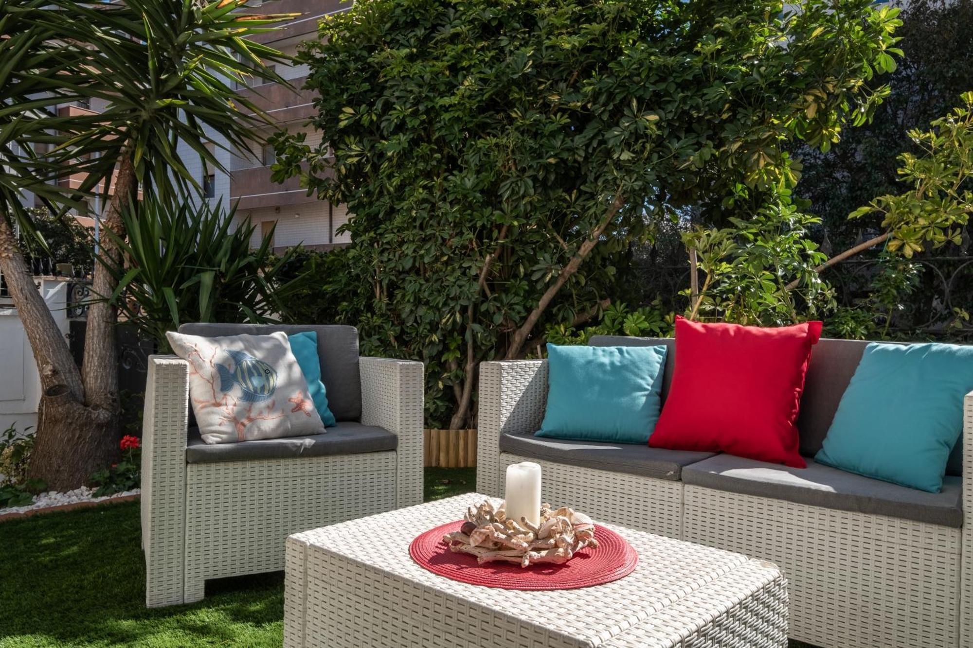 Elegante Villa Lu' Centro Citta A 10 Minuti Dal Mare Cagliari Buitenkant foto